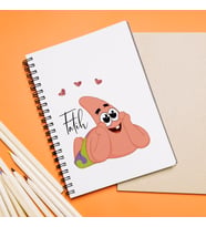 Sünger Bob & Petrick Tasarımlı Defter Kişiye Özel