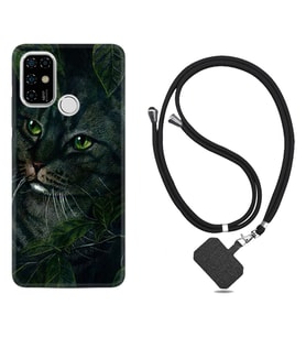 Casper E30 F20 X20 Kılıf Boyun Askılı Silikon Flowers Cat 1345