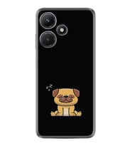 Infınix Hot 30i Kılıf Resimli Desenli Silikon Platinium Series Uyuyan Köpek 1875