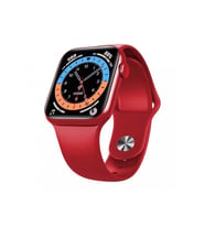 Smartwatch Kırmızı Akıllı Saat 2021 Son Sürüm Kasmayan Akıcı Arayüz Hw16