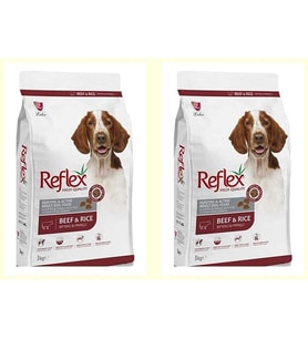 Reflex Beef Biftekli Yetiskin Köpek Mamasi 3 Kg* 2 ADET