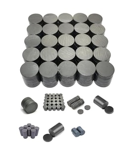 Yuvarlak Magnet - 10 mm Mıknatıs - 1 cm Mıknatıs ( 100 Adet ) (Standart)