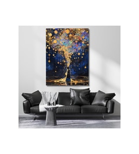 Düşünceler Soyut Kanvas Tablo Modern Minimal Salon Tablosu Baskı Tablo