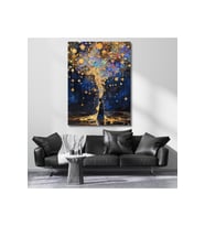 Düşünceler Soyut Kanvas Tablo Modern Minimal Salon Tablosu Baskı Tablo