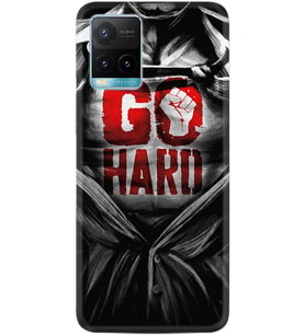 Vivo Y21a Kılıf Resimli Desenli Silikon Platinium Series Go Hard 1838