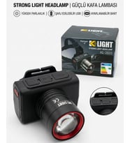 K Light KL-2033 Şarjlı Kafa Lambası