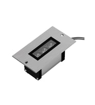 Sıva altı Wallwasher lüks dekoratif ışık show gösteri aydınlatma açık alan enerji tasarruflu soğuk beyaz LED A-1101 170mm x 90mm 3W