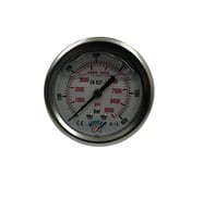 Manometre Gliserinli Arka Çıkışlı Q63 - 0 - 600 Bar 1/4