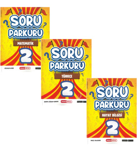 2.Sınıf Yeni Soru Parkuru Matematik Türkçe Hayat Bilgisi Kırmızı Beyaz Yayınları