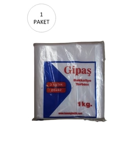 Bakkaliye Naylon Torba 3'kg lık 26x42 cm 1 Paket (Takriben 165 Adet)