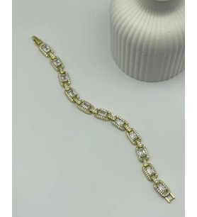 Xuping Ymz Gold Baget Taş Bileklik 25-ymzb27