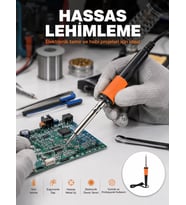 Güvenli Kullanım Sağlayan Isı Yalıtımlı Lehimleme Kalemi