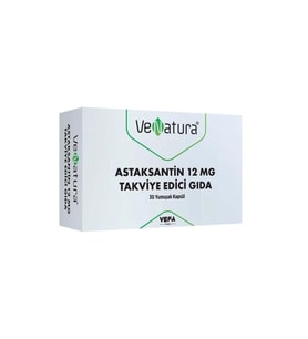 Venatura Astaksantin 12 Mg 30 Kapsül