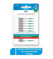 Stopever Well Tooth Arayüz Fırçası Normal Boy 40'lı