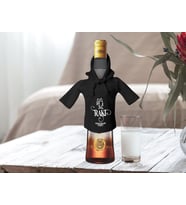 BK Gift Kişiye Özel Mini Siyah İçki Şişesi Tişörtü , Ev Bar Dekoru, Rakı, Rakı Şişesi Tişörtü, Ev Barı-8
