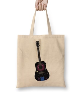 Harry Styles Guitar 012 Bez Çanta Uzun Saplı