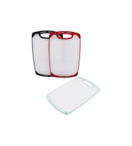 31X20CM KÜÇÜK PLASTİK KESİM PANOSU KAYMAZ SİLİKON KENARLIK - 10MM KALINLIK (5343)
