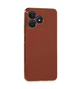 Realme C53 Kılıf Volet Silikon - Kırmızı