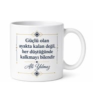 Abi İçin Kişiye Özel İsimli Baskılı Kupa Bardak Doğum Günü Hediyesi
