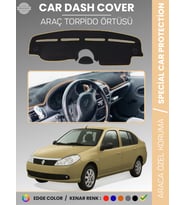RENAULT SYMBOL 2 AIRBAGLI (2008-2013) Torpido Örtüsü Ön Göğüs Koruma Torpido Koruma Birebir Uyum