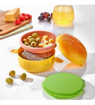 Hamburger Görünümlü Beslenme Ve Saklama Kabı