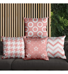 eJOYA Modern Tasarımlı 4'lü Yastık İçi Ve Kırlent Kılıfı 45cm 113659