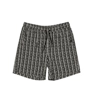 Quiksilver Taxer Jacquard Street Way Erkek Günlük Şort EQYWS03893-BLSW Siyah