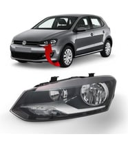 Vw Polo Sol Far Elektrikli Nikelajlı 2009-2017 6R1941007F