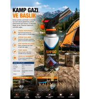 Kamp Gazı Ocak Kartuş ve Başlık 400 ml