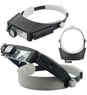 Texta 81007P Led Işıklı Kuyumcu Kafa Büyüteci