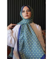 Mozaik Desen Benetton Soft Pamuk Şal (Standart)