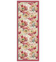 Pembe ED Scarf Sunrise Çiçek Desen Şal