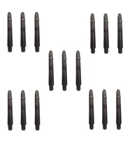 5 Set (15 Adet) 41mm Siyah Şeffaf Polikarbon (PC) Dart Shaft-şaft.