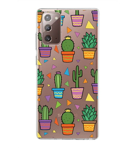 PrintiFy Samsung Galaxy Note 20 ile Uyumlu 1mm Slim Fit Water Color 4 Baskılı Şeffaf  Kılıf