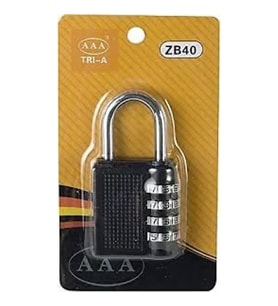 TRI-A 40 mm Şifreli Asma Kilit