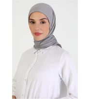 GRİ Harem Scarf İncila Eşarp
