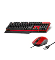 Klye Ve Mouse Seti - Kırmızı Siyah HD861K