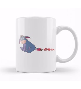 Winnie The Pooh Eeyore Kupa Bardak Porselen