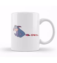 Winnie The Pooh Eeyore Kupa Bardak Porselen