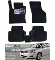 TOYOTA AVENSİS (2003-2009) Uyumlu EVA Paspas Tam Set–Oto Paspas,Araca Özel,Kolay Montaj