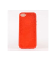 Apple iPhone 5 Uyumlu Kılıf Zore Shining Silikon (Kırmızı)
