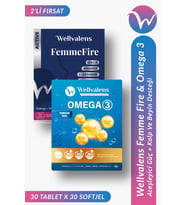 Kadınlara Özel Destek Paketi Omega 3 30 Softjel + FemmeFire 30 Tablet