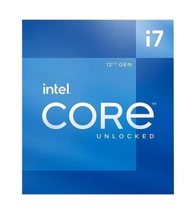 INTEL CORE i7 12700KF 20MB 8çekirdekli VGA YOK 1700p 125w Kutulu+Fansız