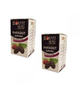 Karadut Şurubu 2 x 50 ML, Lokman Aktar