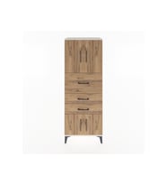 Hyperion Dolap 2 Raflı 3 Çekmeceli 4 Kapaklı 60x44x163 Aytaşı-Çam