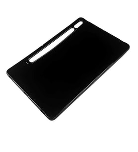 Samsung Galaxy Tab S7 11inç T870 T875 T877 Kılıf Tablet Hibrit Silikon Case (Siyah)