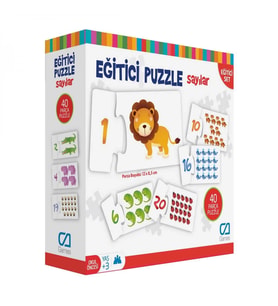 Games Eğitici Puzzle Sayılar 40 Parça 5031