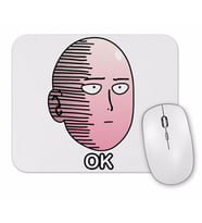 Anime Manga One Punch Man Ok Mouse Pad