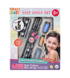 Cosmetics Hair Chalk Set – Geçici Saç Tebeşiri Boya Seti