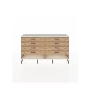 Arges Konsol 8 Çekmeceli  176x30x99 Çam-Aytaşı/Çam